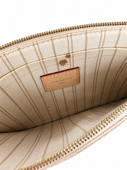 Louis Vuitton Damier Azur Wristlet Clutch